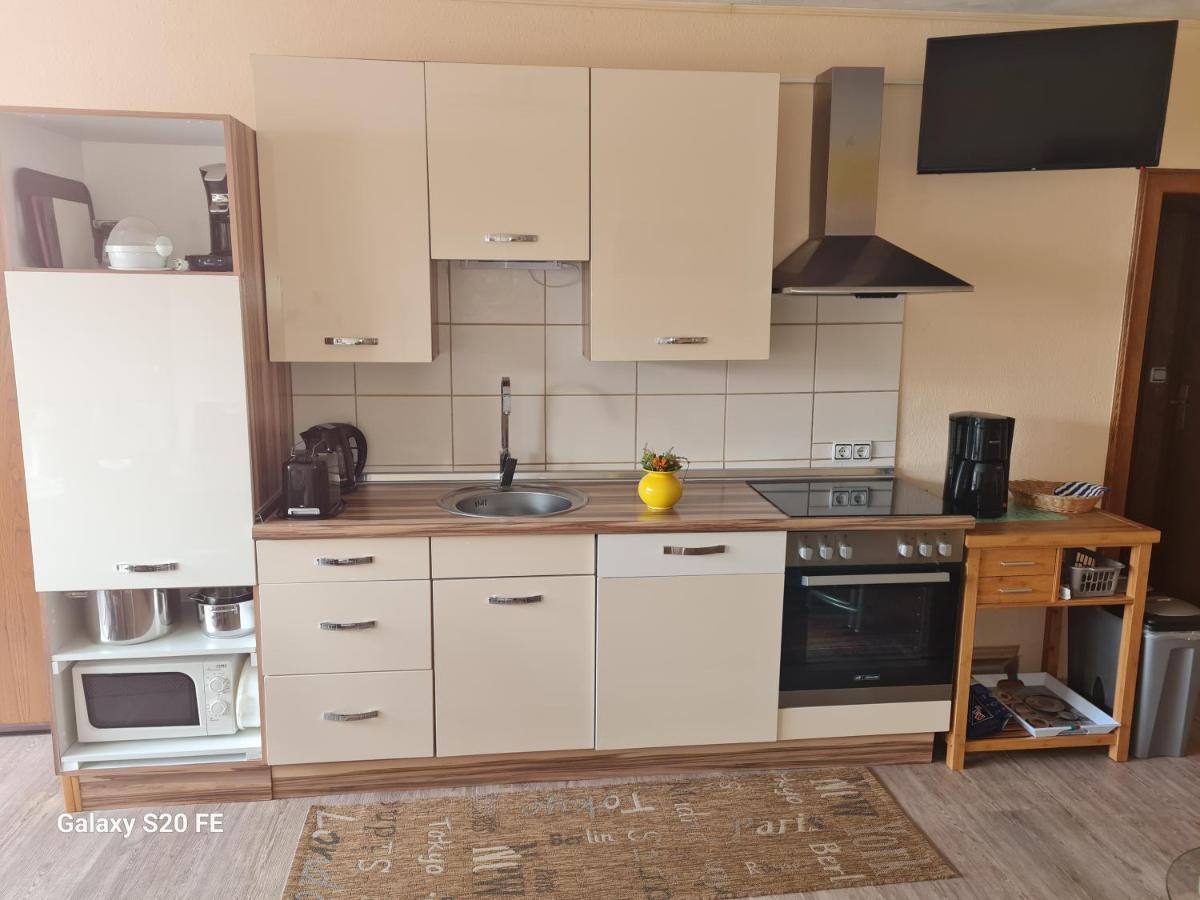 Ferienwohnung Kranich บัดซัคซา ภายนอก รูปภาพ