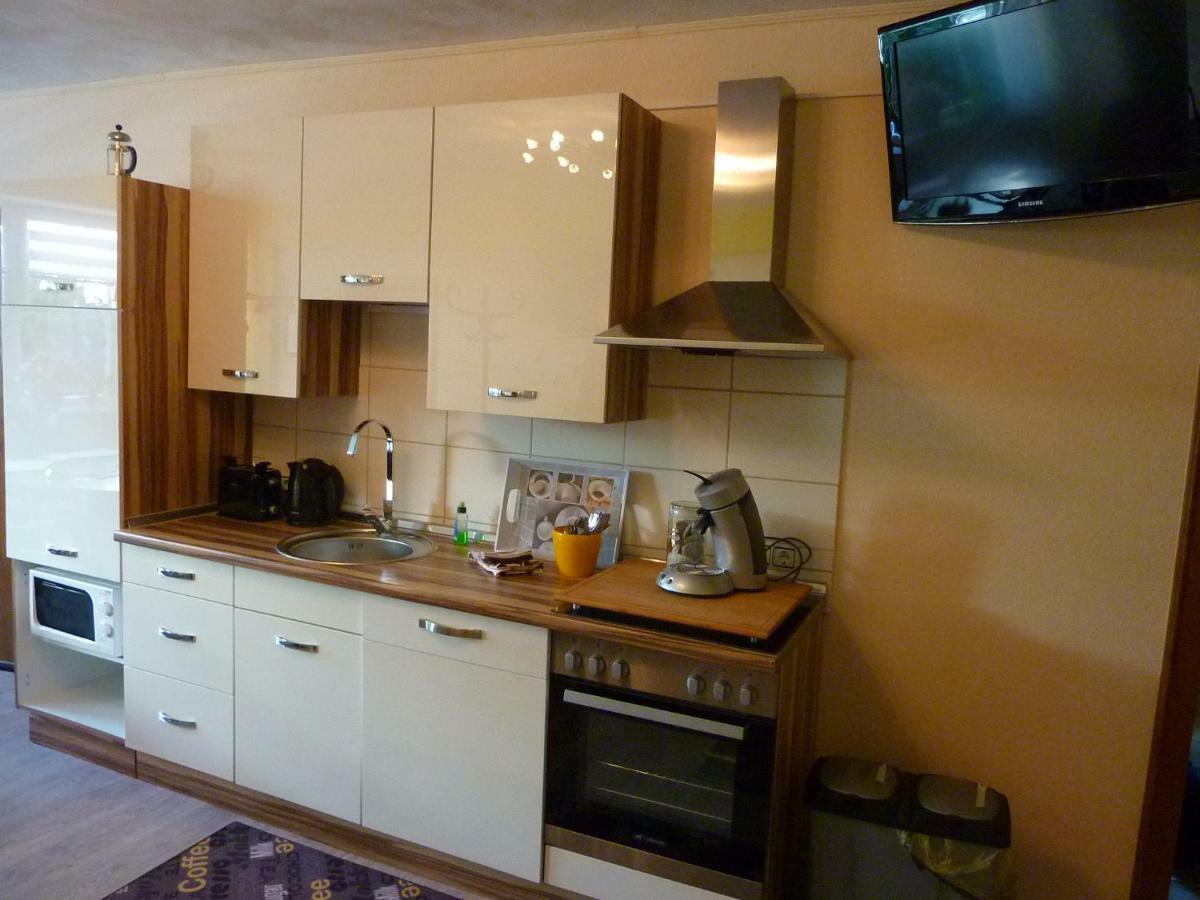 Ferienwohnung Kranich บัดซัคซา ภายนอก รูปภาพ